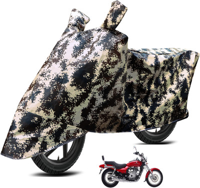 Euro Care Waterproof Two Wheeler Cover for Bajaj(Avenger 220 DTS-i, Silver)