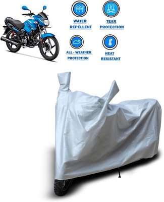 CODOKI Waterproof Two Wheeler Cover for Hero(Glamour FI, Silver)
