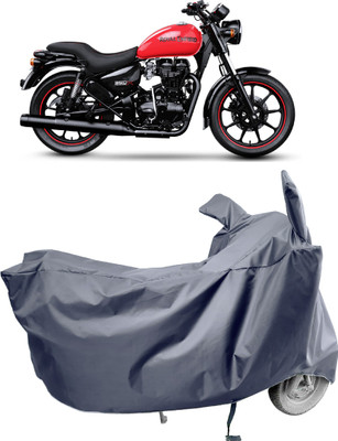 Amexride Two Wheeler Cover for Royal Enfield(Thunderbird 350, Grey)