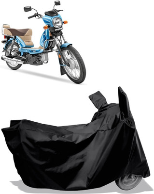 Amexride Two Wheeler Cover for TVS(XL 100 Comfort BS6, Black)