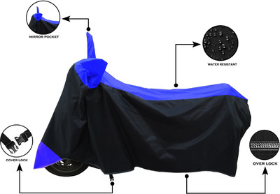 Coxtor Two Wheeler Cover for Ducati(Scrambler, Blue)