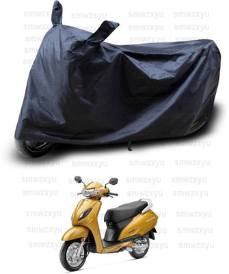 smwzxyu Waterproof Two Wheeler Cover for Honda(Activa 6G, Black)
