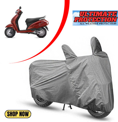 PAGORA Waterproof Two Wheeler Cover for Honda(Activa 3G, Grey)