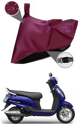 AASHTIK MART Two Wheeler Cover for Suzuki(Access 125, Maroon)
