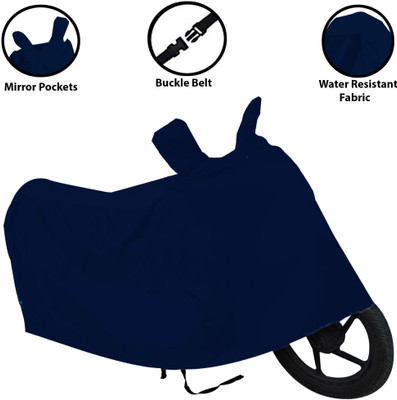 Reshvi World Two Wheeler Cover for Piaggio(Vespa LX, Blue)