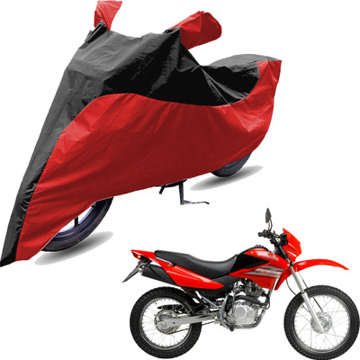 RiderShine Two Wheeler Cover for Hero(Impulse, Red, Black)