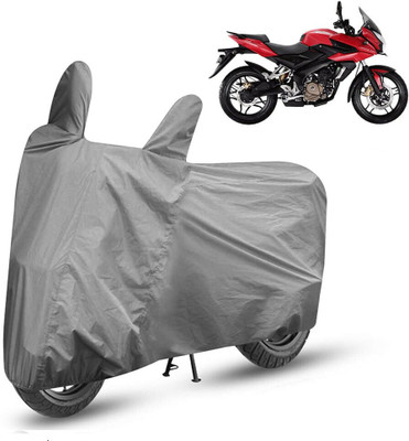 HMS Two Wheeler Cover for Bajaj(Pulsar AS 150, Grey)