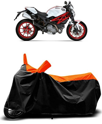 VESMEI Two Wheeler Cover for Ducati(Monster 796 S2R, Orange)