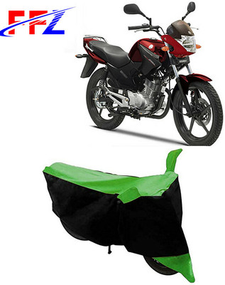 FFZ Two Wheeler Cover for Yamaha(YBR 125, Black, Green)