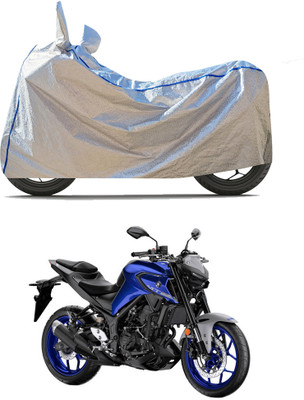 CODOKI Waterproof Two Wheeler Cover for Yamaha(MT 03, Silver)