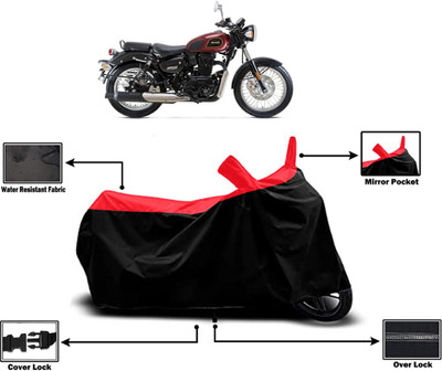 Amexride Two Wheeler Cover for Benelli(Imperiale 400, Red)