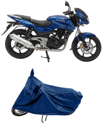 SPECTUS Two Wheeler Cover for Bajaj(Pulsar 220 DTS-i, Blue)