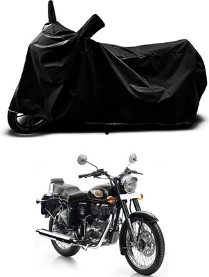 OliverX Waterproof Two Wheeler Cover for Royal Enfield(Electra 5S, Black)