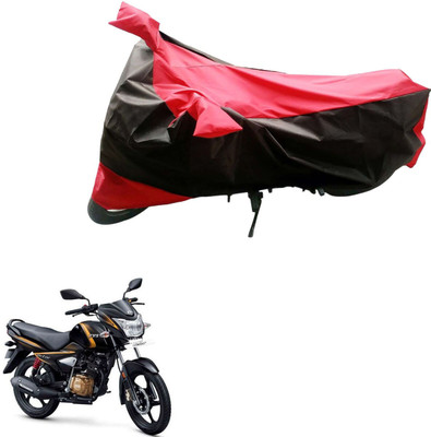 MWBB Waterproof Two Wheeler Cover for TVS(Victor New, Black, Blue)