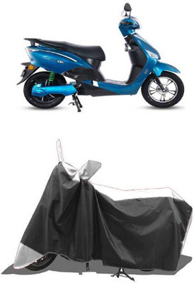 RAAMKM Two Wheeler Cover for Hero, Honda, Bajaj, TVS, Yamaha(CB500F, White, Black)