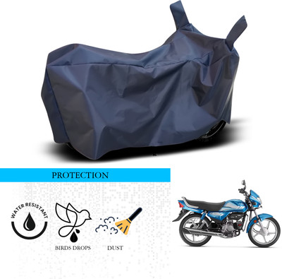 ANTHUB Waterproof Two Wheeler Cover for Hero(CD deluxe, Blue)