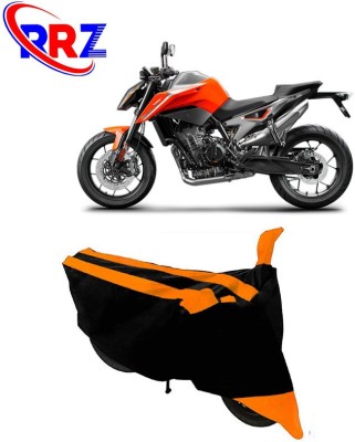 RRZ Waterproof Two Wheeler Cover for KTM(790 Duke, Black, Orange)