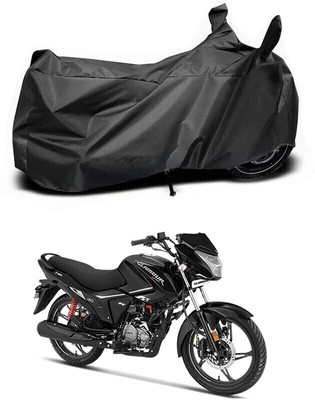 DeepShakshi AUTOMOTIVE Two Wheeler Cover for Hero(Glamour i3s, Black)