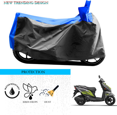 GOSHIV-car and bike accessories Waterproof Two Wheeler Cover for Suzuki(Avenis 125, Grey, Blue)