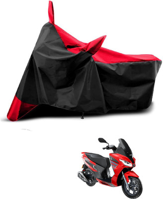 KEDIT Two Wheeler Cover for Aprilia(SXR 160, Red, Black)