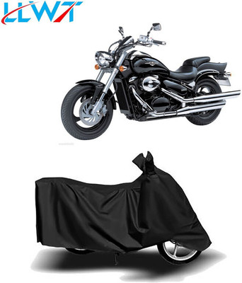 DeepShakshi AUTOMOTIVE Waterproof Two Wheeler Cover for Suzuki(Intruder M800, Black)