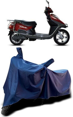AASHTIK MART Two Wheeler Cover for Hero(Electric Flash, Blue)