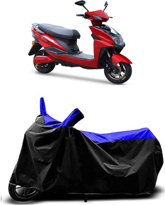 VESMEI Two Wheeler Cover for Okinawa(Raise BS6, Blue)