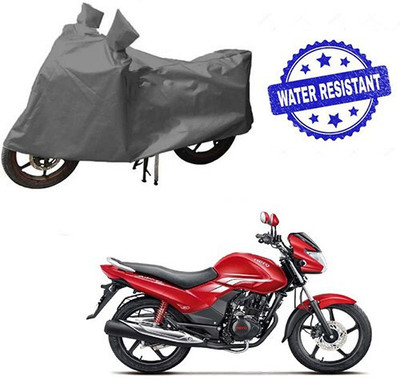 DeepShakshi AUTOMOTIVE Waterproof Two Wheeler Cover for Hero(Achiever, Grey)