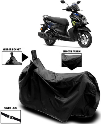 MMSSTAR Waterproof Two Wheeler Cover for Yamaha(RayZR 125, Black)