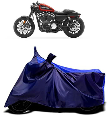 VESMEI Two Wheeler Cover for Harley Davidson(Roadster 650, Blue)