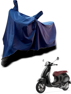 KEDIT Two Wheeler Cover for Piaggio(Vespa, Blue)