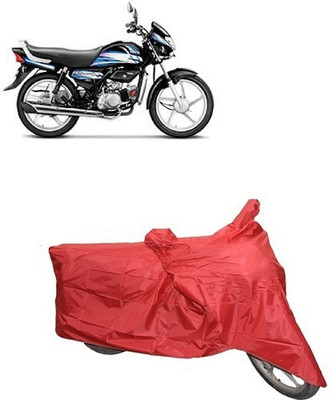 APNEK Two Wheeler Cover for Hero(HF Deluxe, Red)