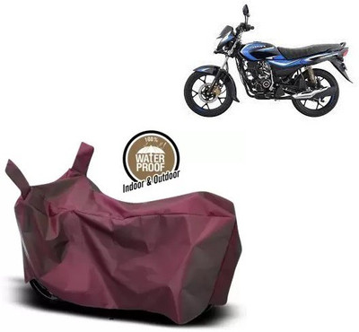 OliverX Waterproof Two Wheeler Cover for Bajaj(Platina 110 H-Gear, Maroon)