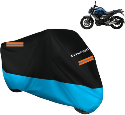 Horseyaart Waterproof Two Wheeler Cover for Yamaha(FZ-S Fi Version 3.0, Blue)