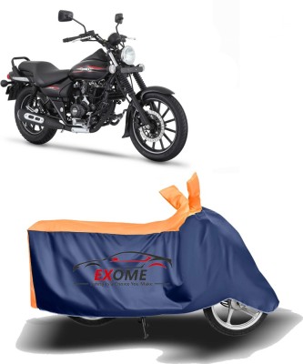 EXOME Two Wheeler Cover for Bajaj(Avenger 220 Street, Orange)