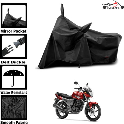 KEDIT Two Wheeler Cover for Universal For Bike(SZ X, Black)
