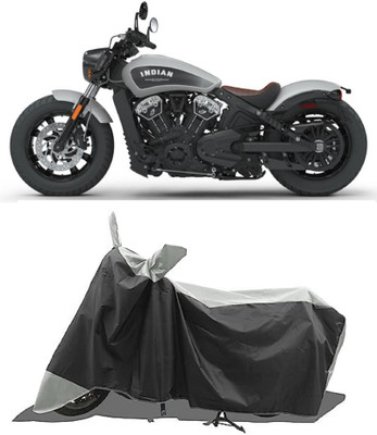 GROFATIK Two Wheeler Cover for Indian(Scout, Grey)