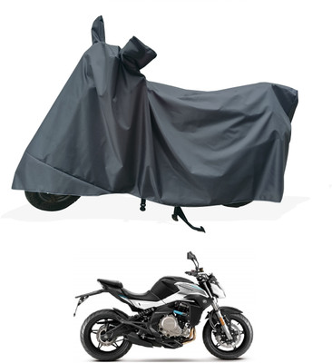 Tricway Two Wheeler Cover for CFMoto(650 NK BS6, Grey)