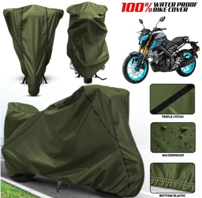 Shiv Kanha Waterproof Two Wheeler Cover for Yamaha(MT 15, Green)