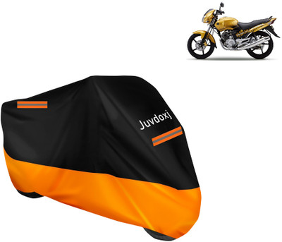 Juvdoxj Waterproof Two Wheeler Cover for Yamaha(Gladiator Graffitti, Orange)