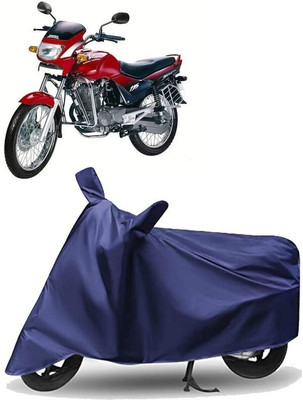KEDIT Two Wheeler Cover for Hero(Ambition, Blue)