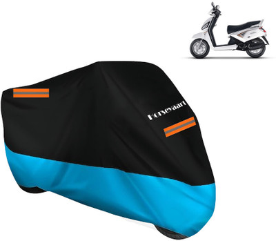 Horseyaart Waterproof Two Wheeler Cover for Mahindra(Gusto BS6, Blue)