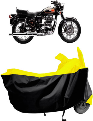 Amexride Two Wheeler Cover for Royal Enfield(Bullet 350 Twinspark, Multicolor)