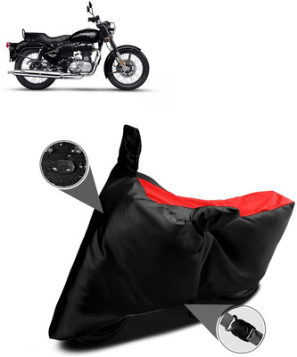 PAGORA Waterproof Two Wheeler Cover for Royal Enfield(Bullet 350 Twinspark, Red)