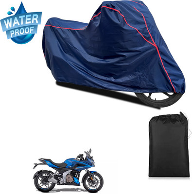 PAGORA Waterproof Two Wheeler Cover for Bajaj(Blue)