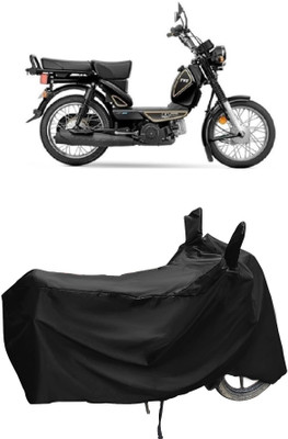 Autoprime Two Wheeler Cover for TVS(Heavy Duty Super XL, Black)