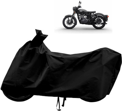 Horseyaart Waterproof Two Wheeler Cover for Royal Enfield(Classic Stealth Black, Black)