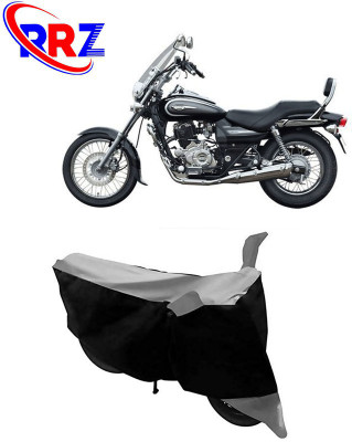 RRZ Waterproof Two Wheeler Cover for Bajaj(Avenger 220 DTS-i, Black, Grey)