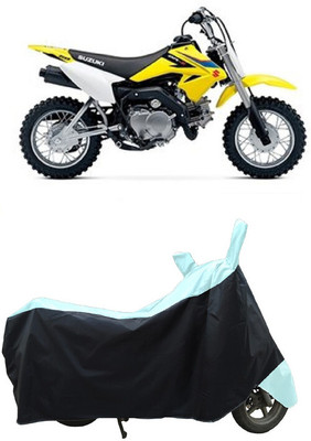 Coxtor Waterproof Two Wheeler Cover for Suzuki(DR-Z50, White)