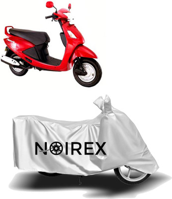 NOIREX Two Wheeler Cover for Hero(Pleasure, Silver)